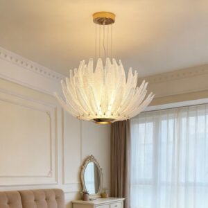 Feather Pendant Light