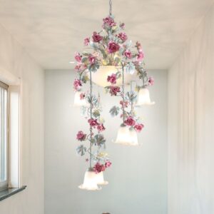 Hanging Flower Lamp